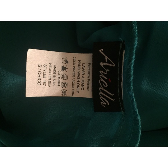 ARIELLA teal sequin strap prom dress 👗 - Picture 7 of 7